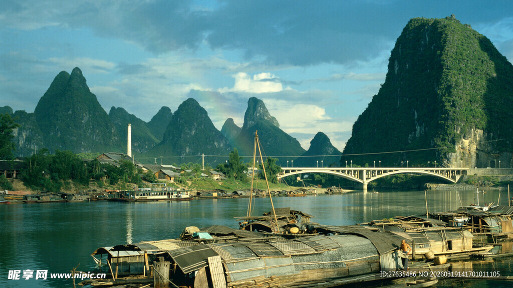 漓江山水美景如画