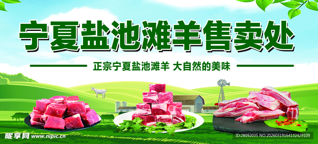宁夏盐池滩羊