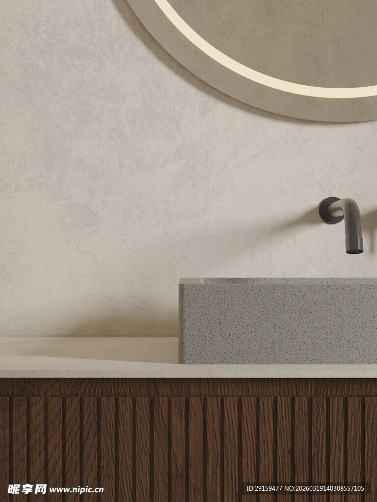 现代简约风格洗手台设计