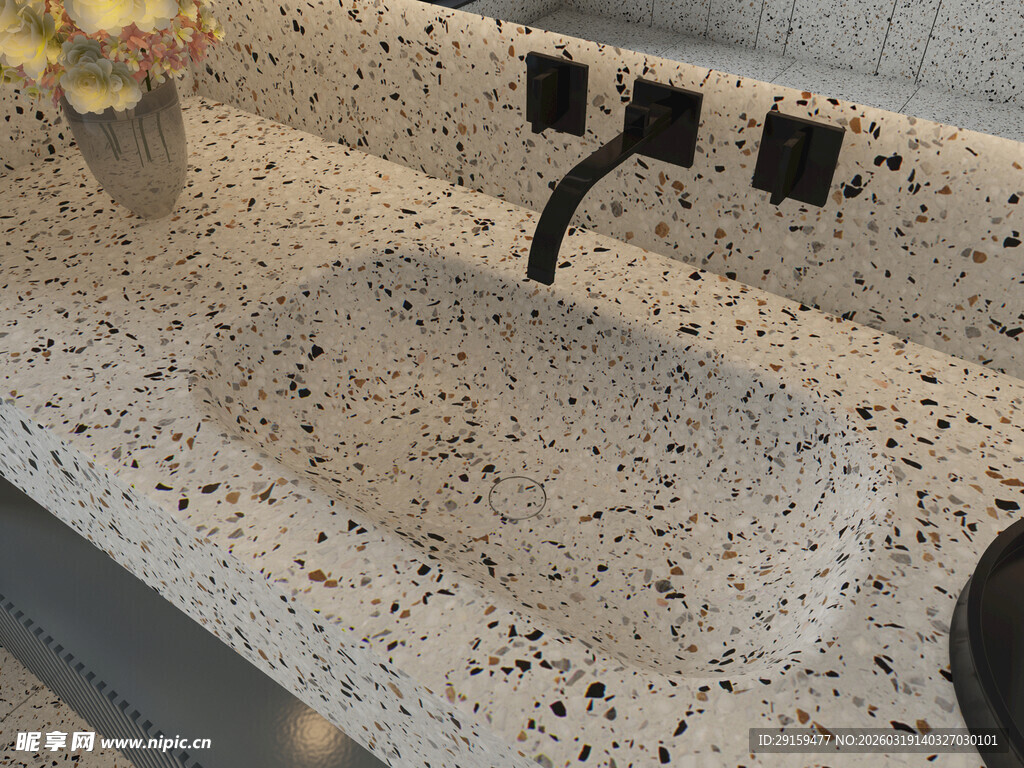 花岗岩材质厨房洗手池