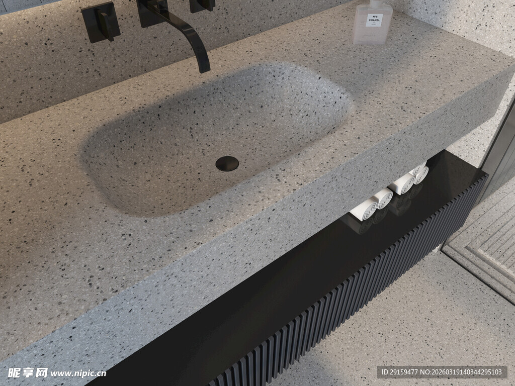 现代简约风格洗手台设计