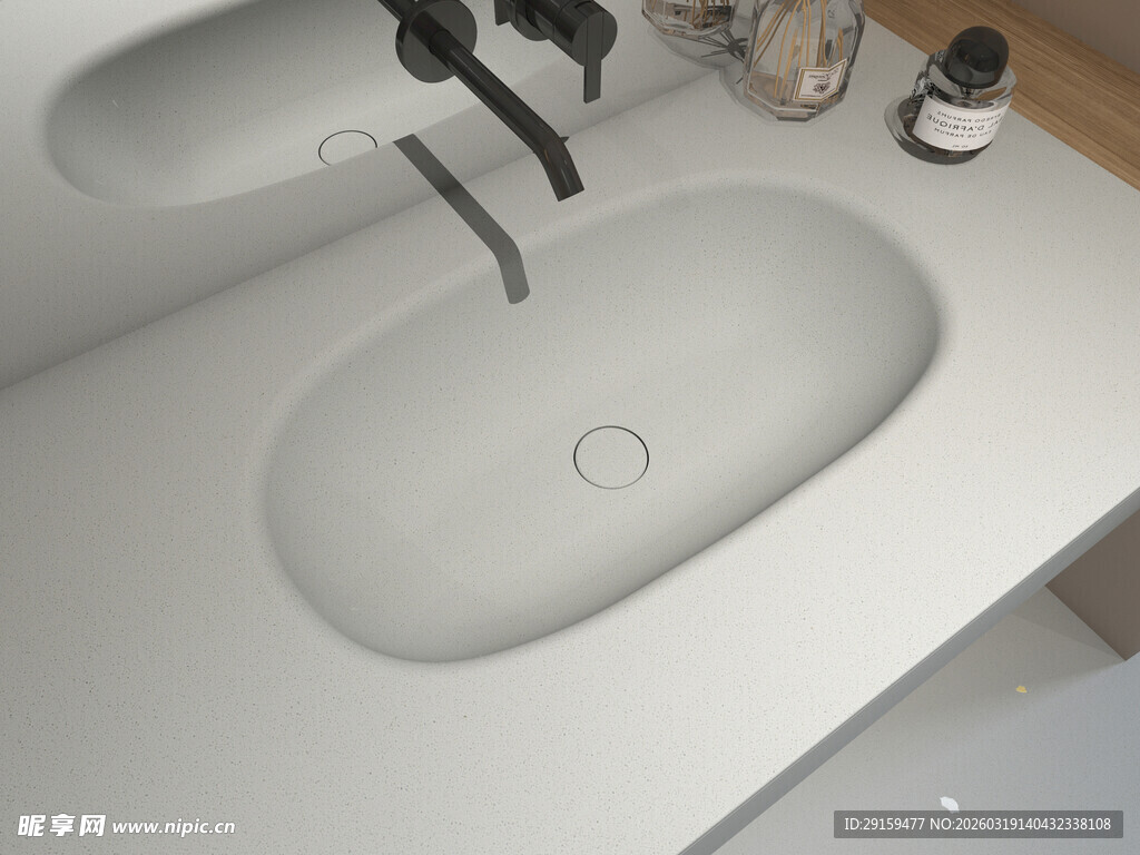 简约现代洗手盆设计