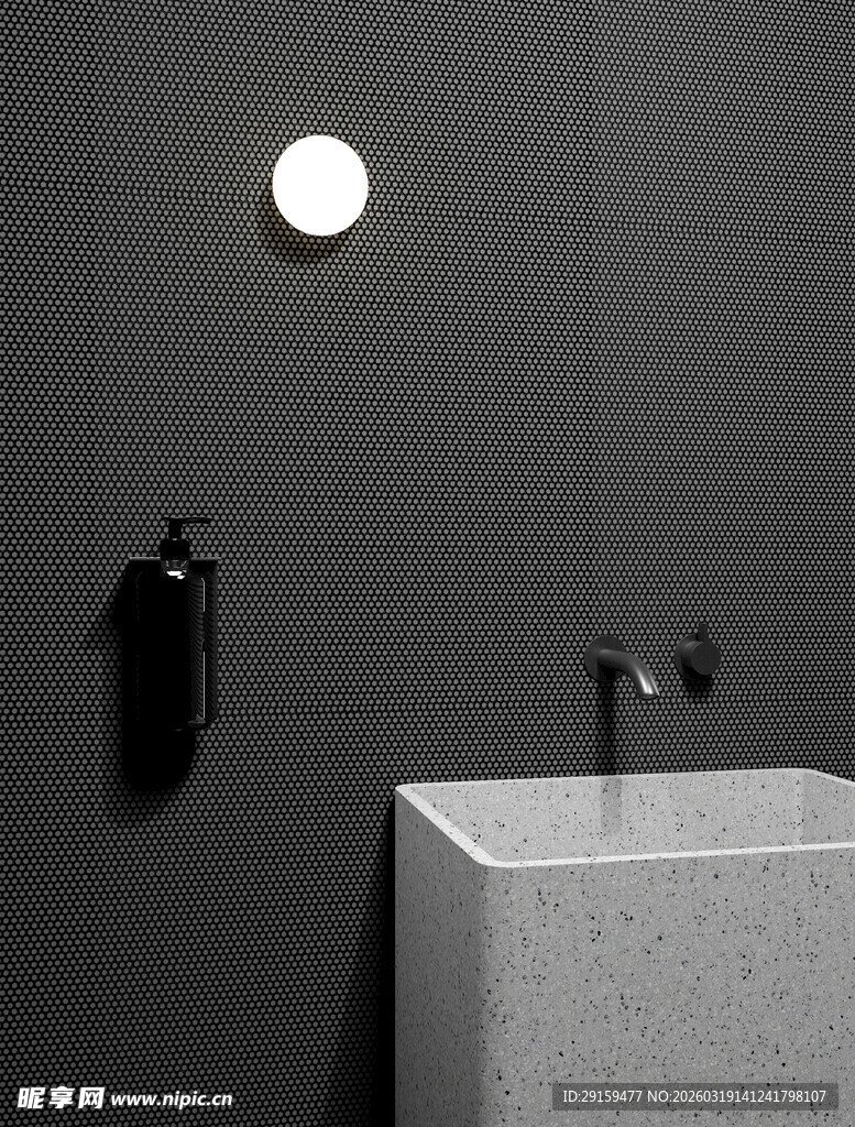 现代简约风洗手台设计