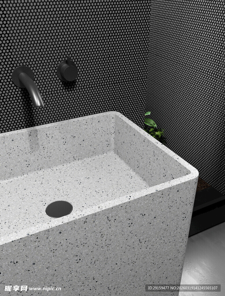 现代简约风洗手台设计