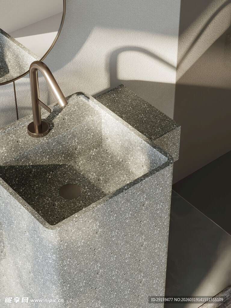 现代简约风洗手台