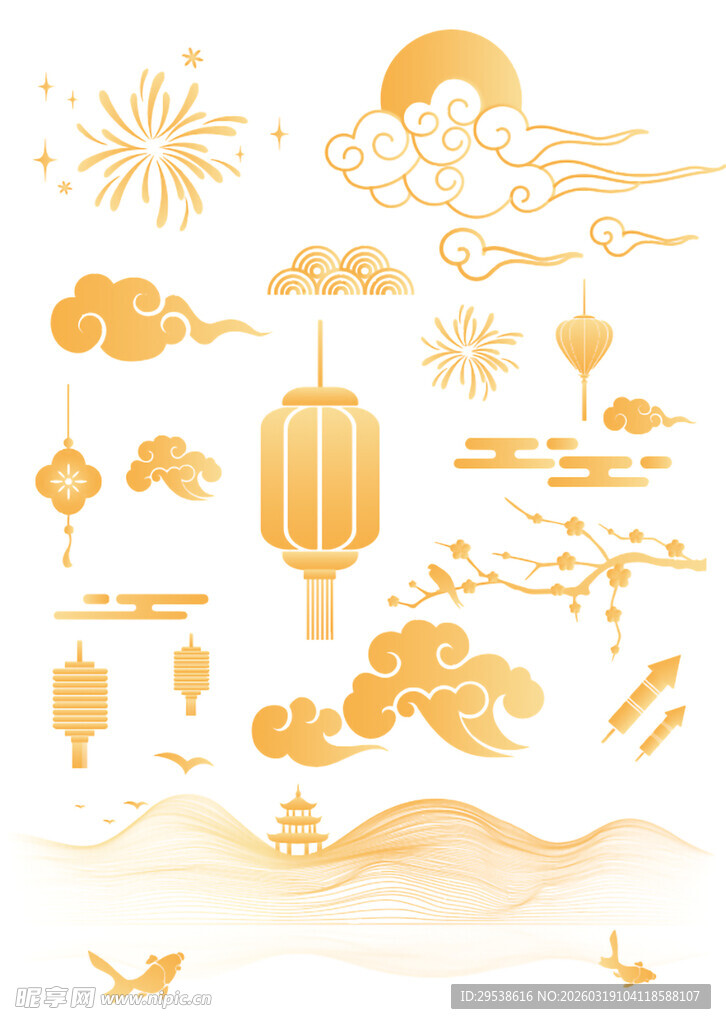 中式传统节日装饰