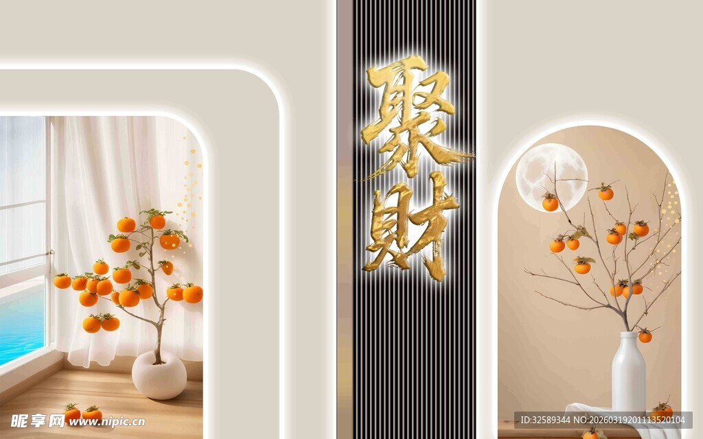 中式玄关装饰雅致景致