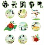 春天节气插画展示