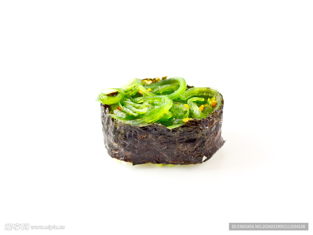 翠绿海苔寿司卷