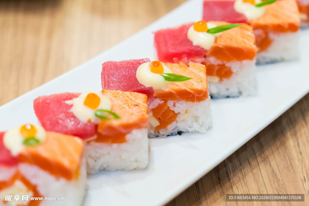 美味多彩寿司拼盘