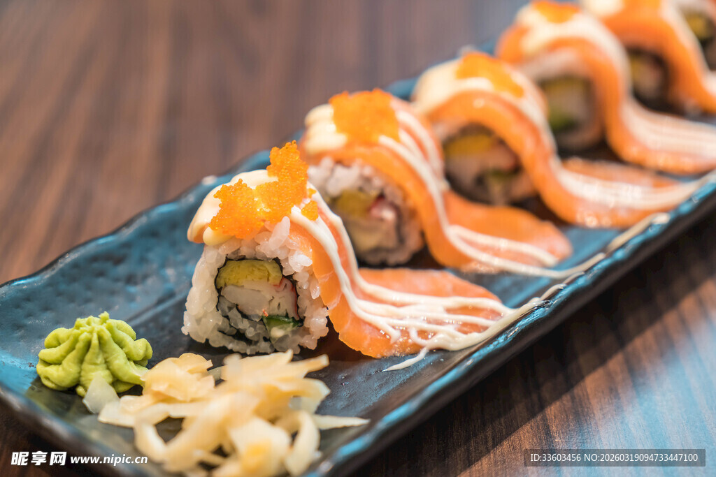 美味寿司拼盘