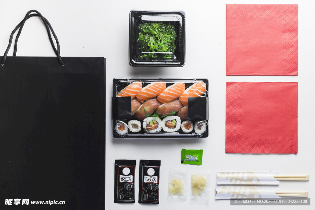 寿司制作套装及食材