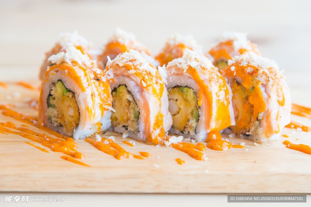 美味寿司卷