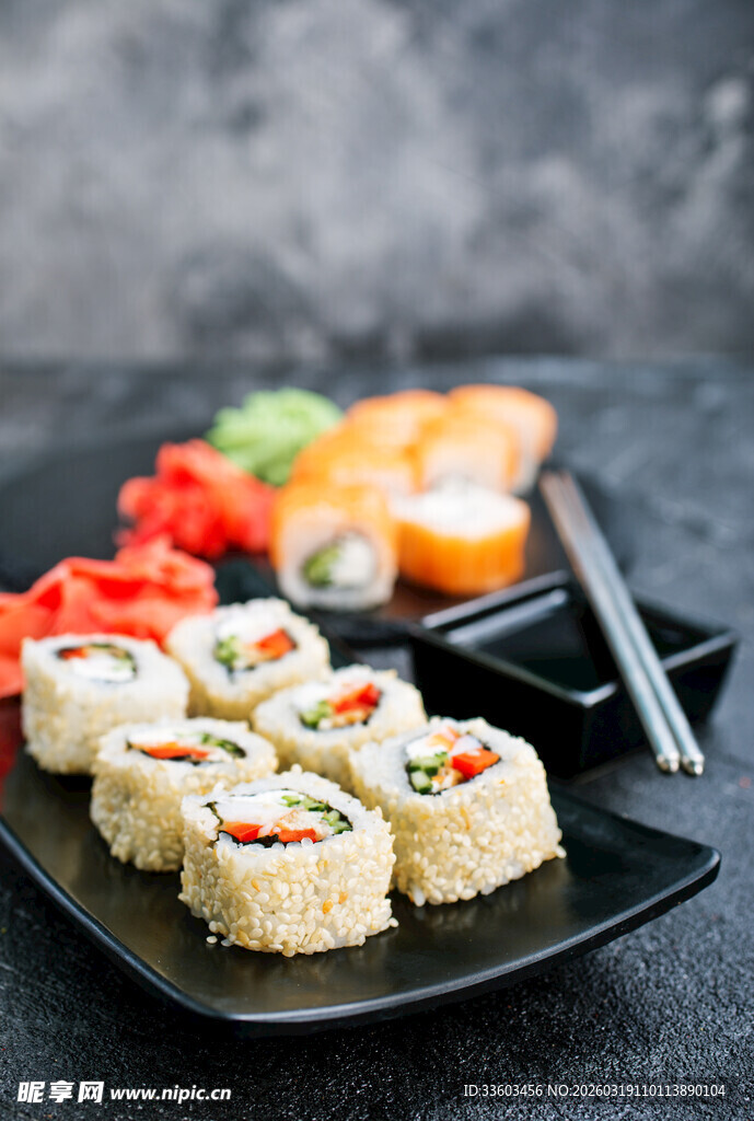 美味寿司拼盘