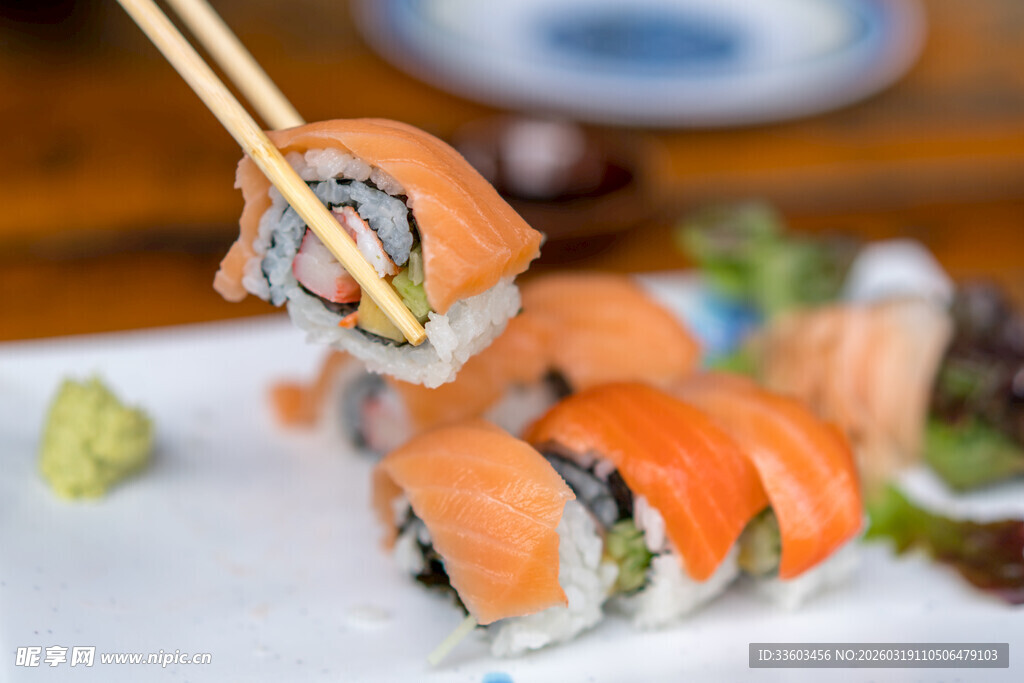 美味寿司特写