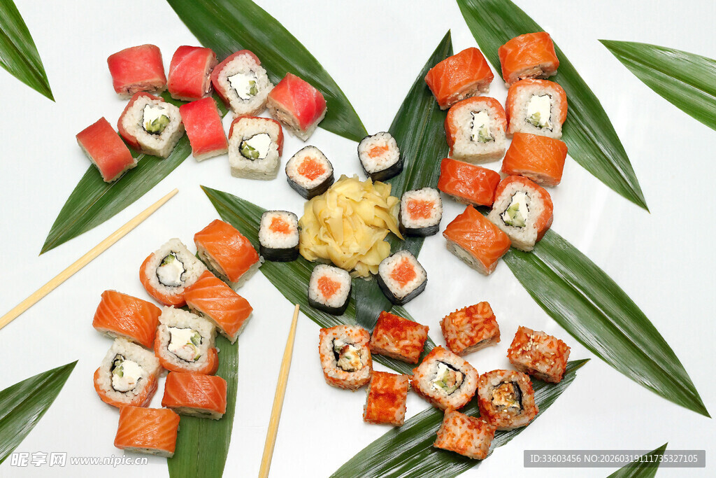 多彩寿司组合