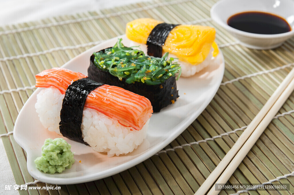 美味寿司拼盘