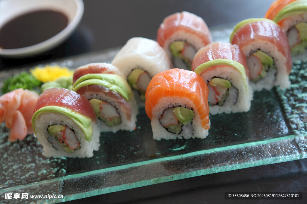 美味寿司拼盘