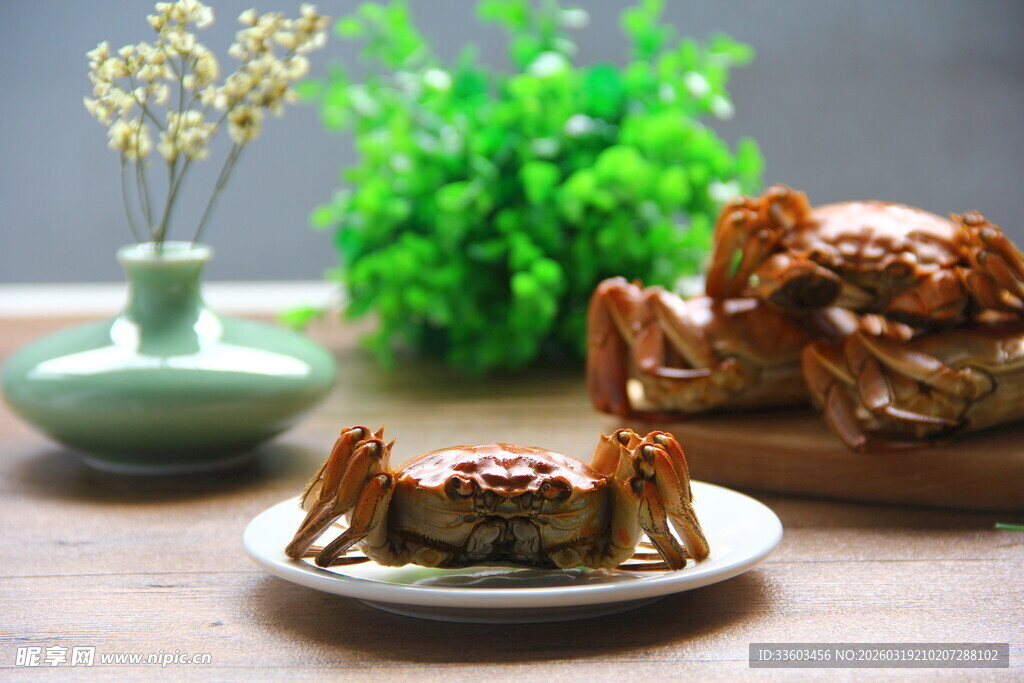 盘中美味大闸蟹