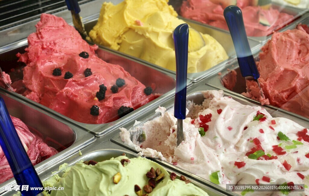 多彩美味冰淇淋大集合