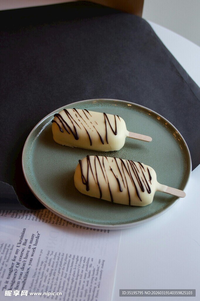 巧克力淋面冰棍