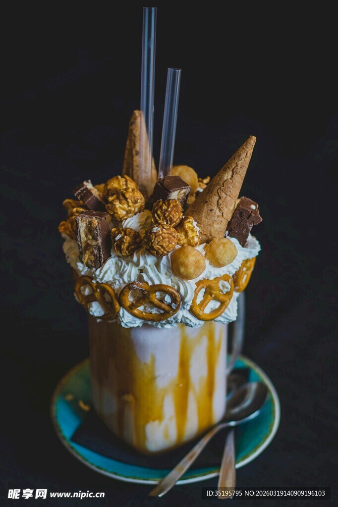 豪华冰淇淋甜品