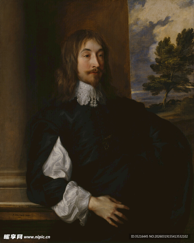 古典男子肖像画