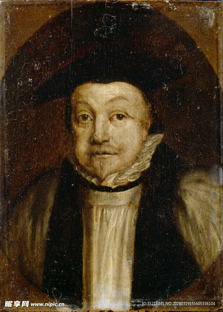 古典男士肖像画