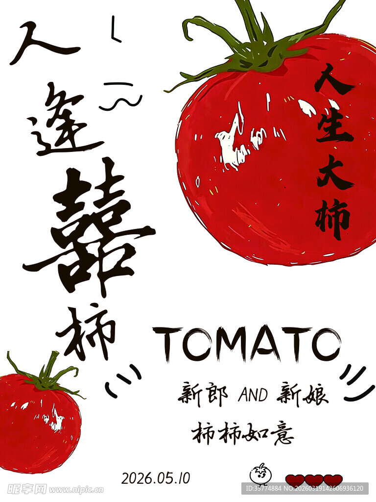 人逢喜事婚礼迎宾牌