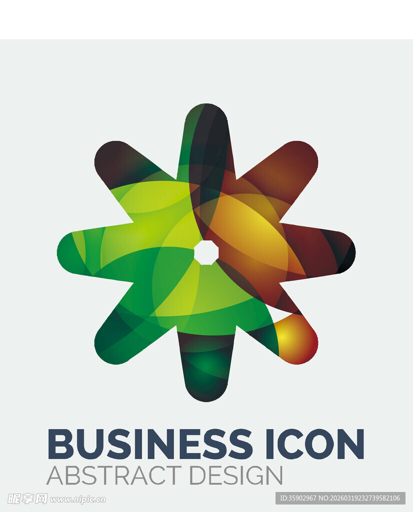 抽象商务图标设计