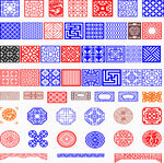 传统中式图案集合