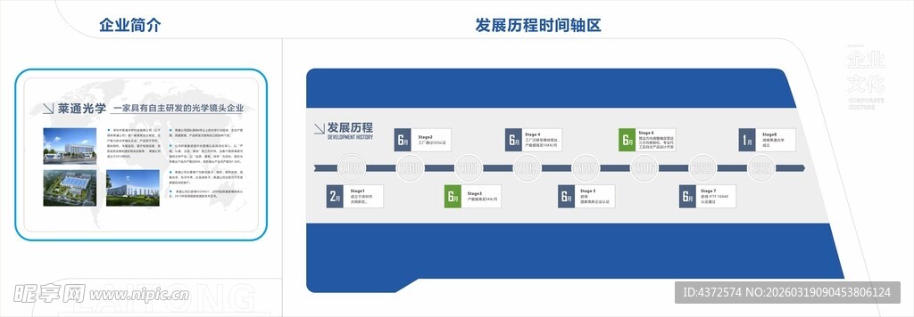 发展历程 企业简介 时间轴区
