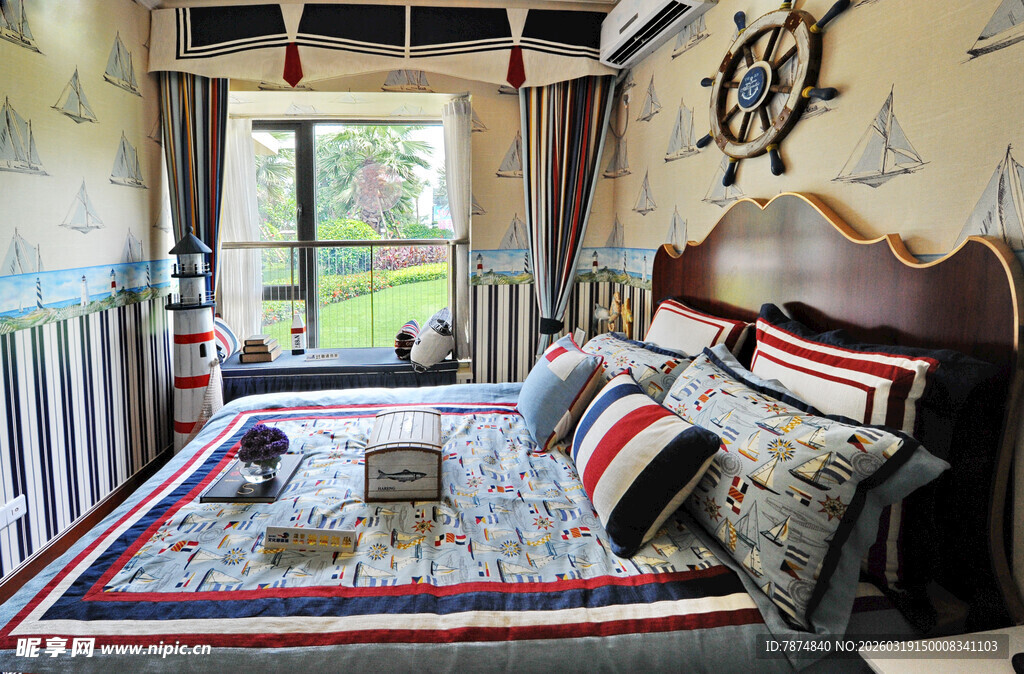 温馨复古风卧室精致一角