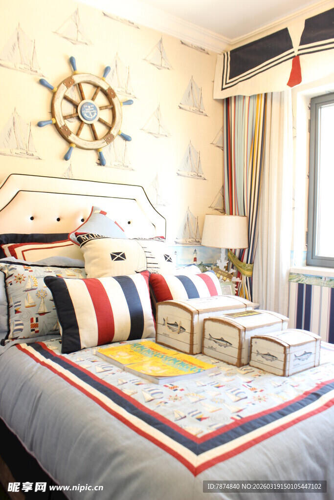 时尚温馨卧室装饰场景