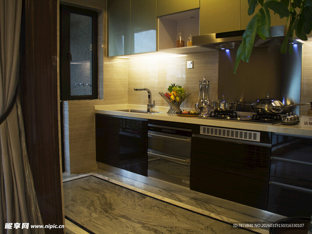 现代简约风格厨房一角