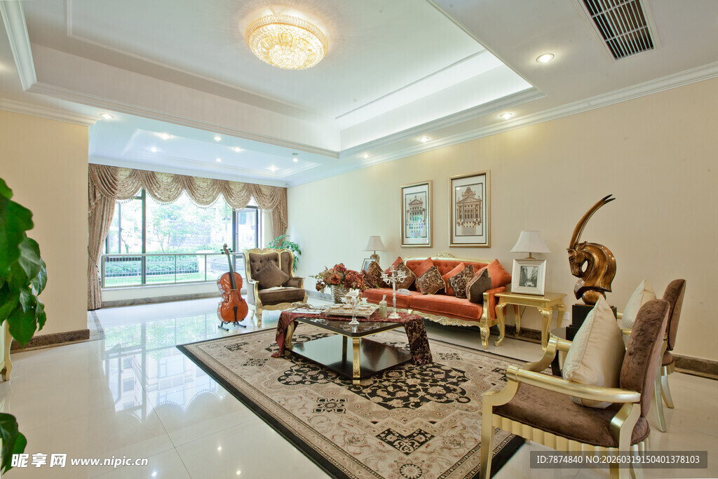 现代简约风格温馨客厅