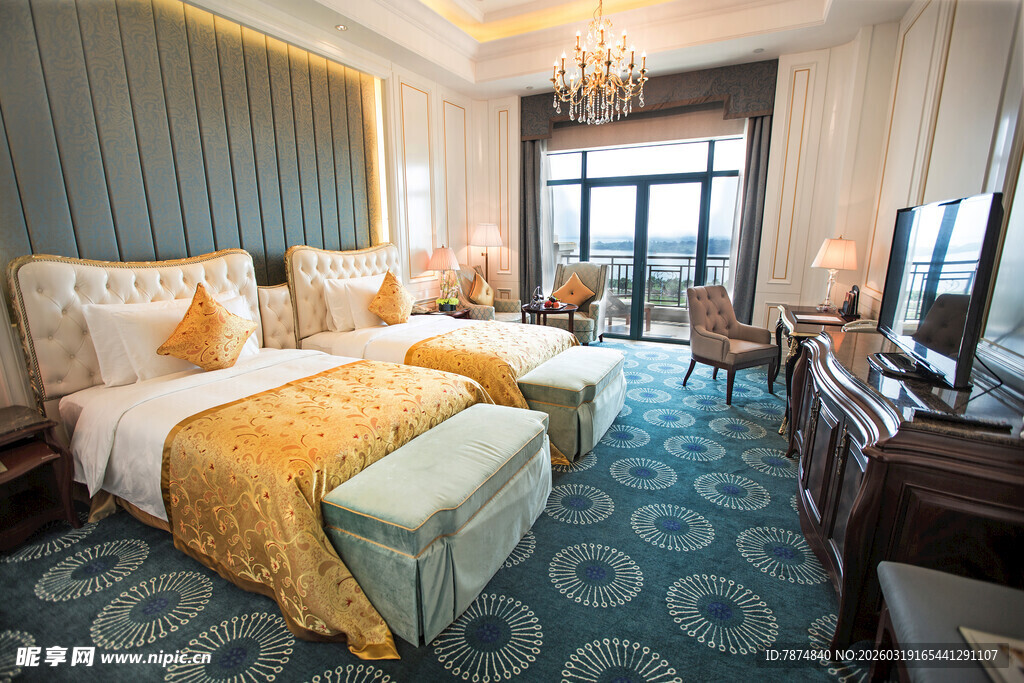 豪华卧室温馨舒适家居场景