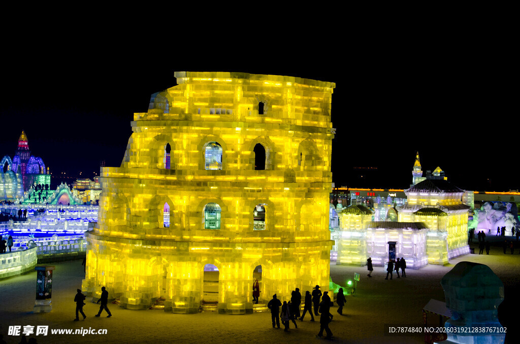 哈尔滨梦幻冰雕