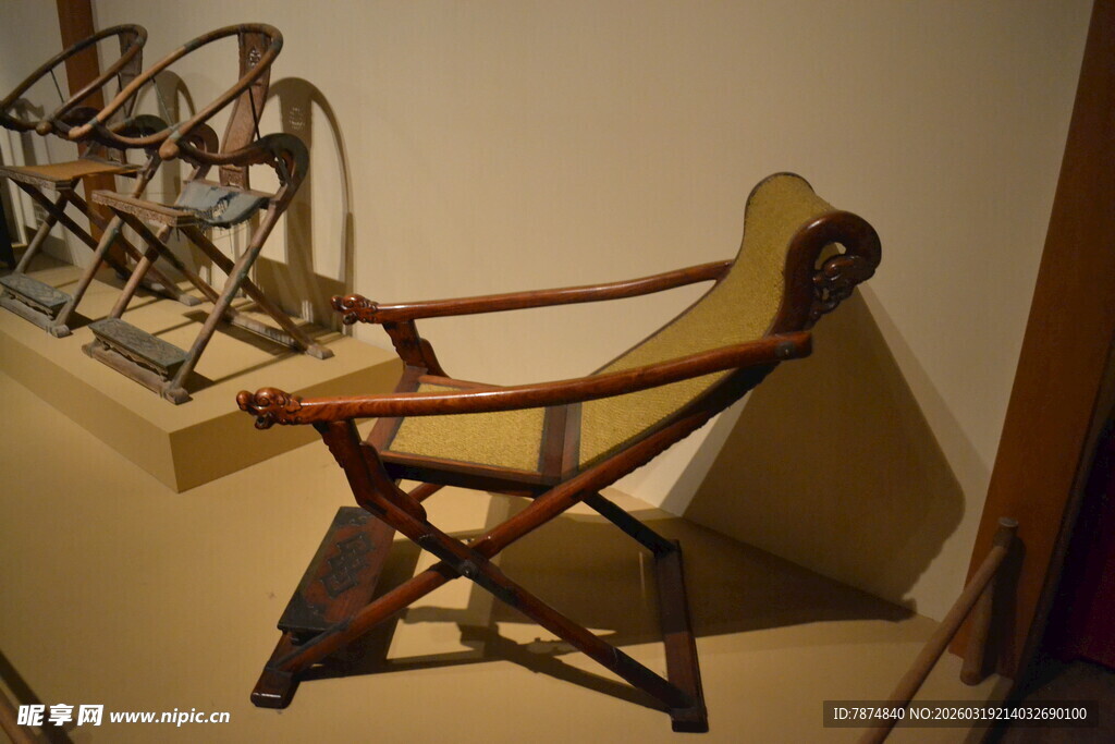 复古折叠椅展示