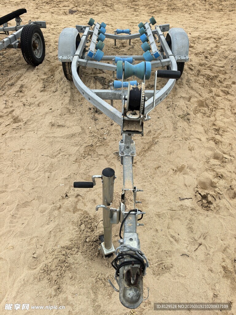 农用拖车设备展示