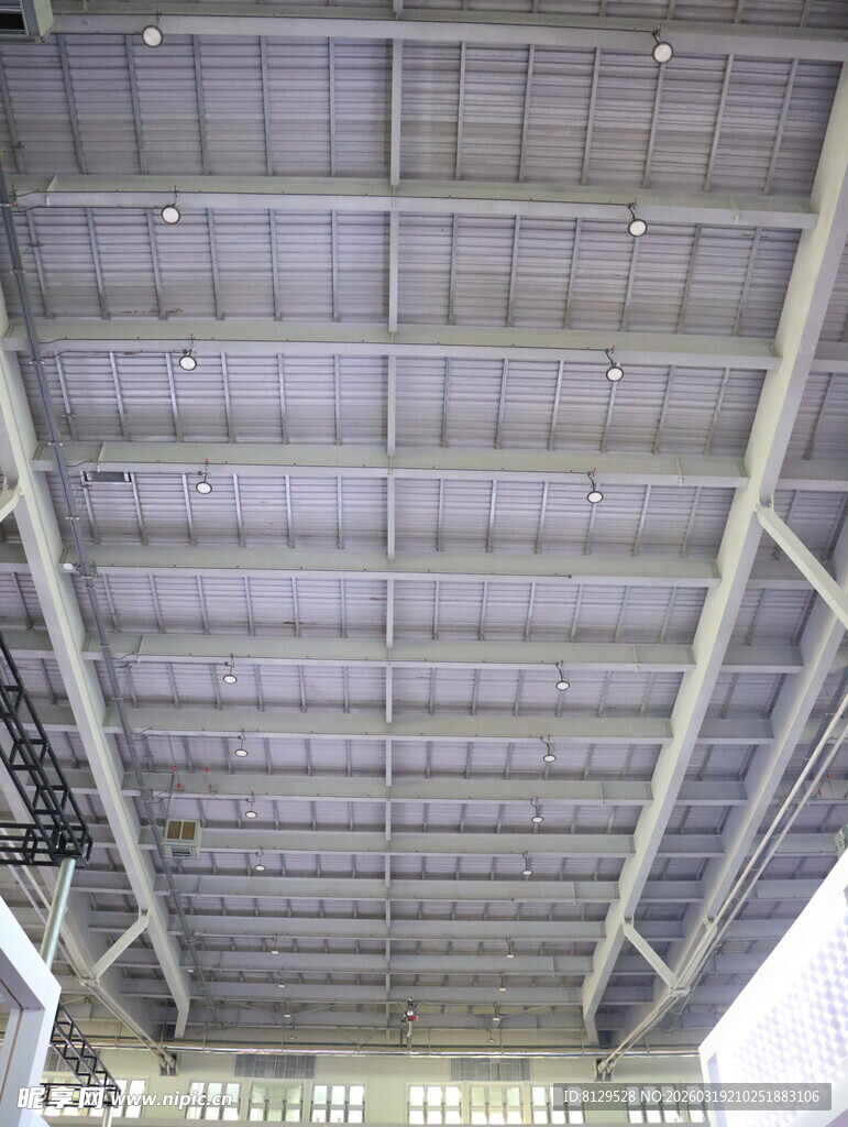 工业厂房金属屋顶结构