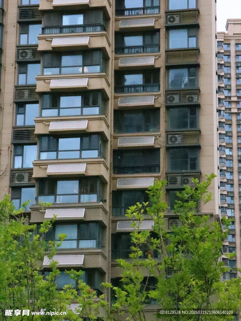 高层住宅建筑外观景观
