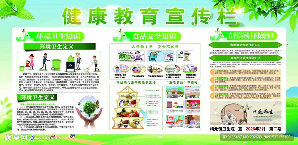 健康教育宣传栏