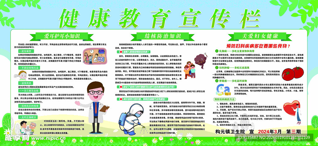 健康教育宣传栏