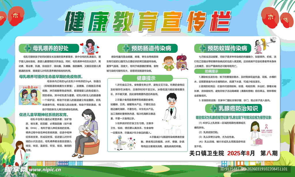 健康教育宣传栏