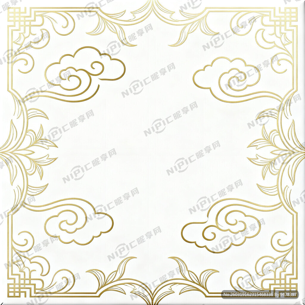 新中式风格   花色不复杂