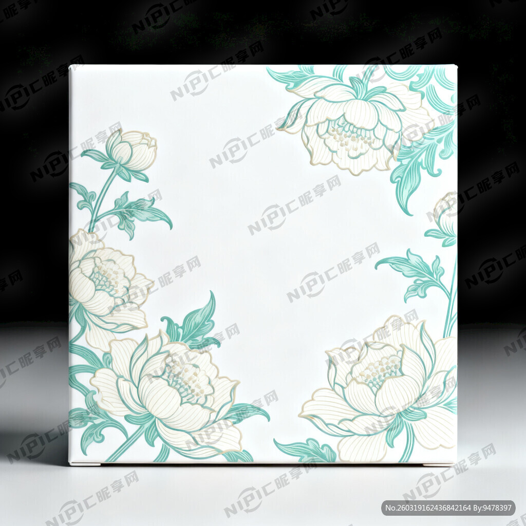 新中式风格   花色不复杂