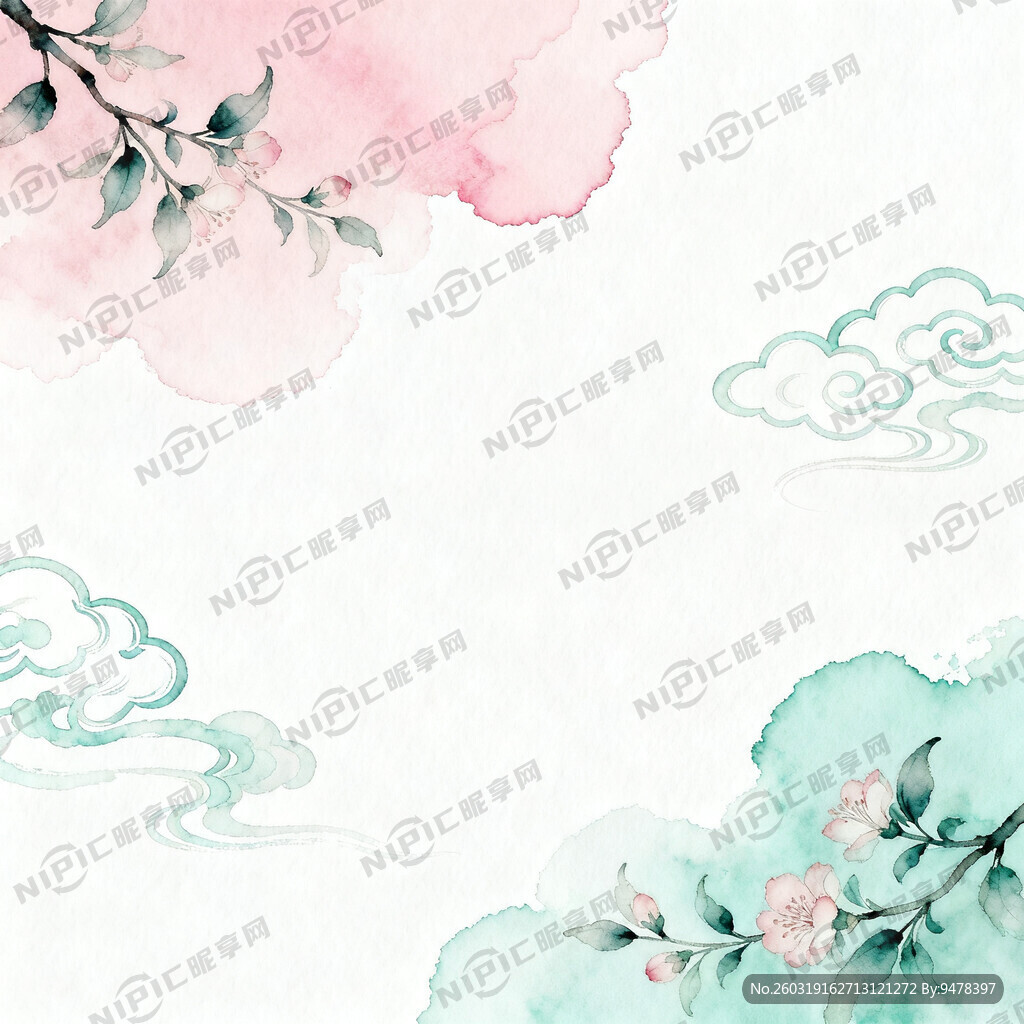 新中式风格   花色不复杂