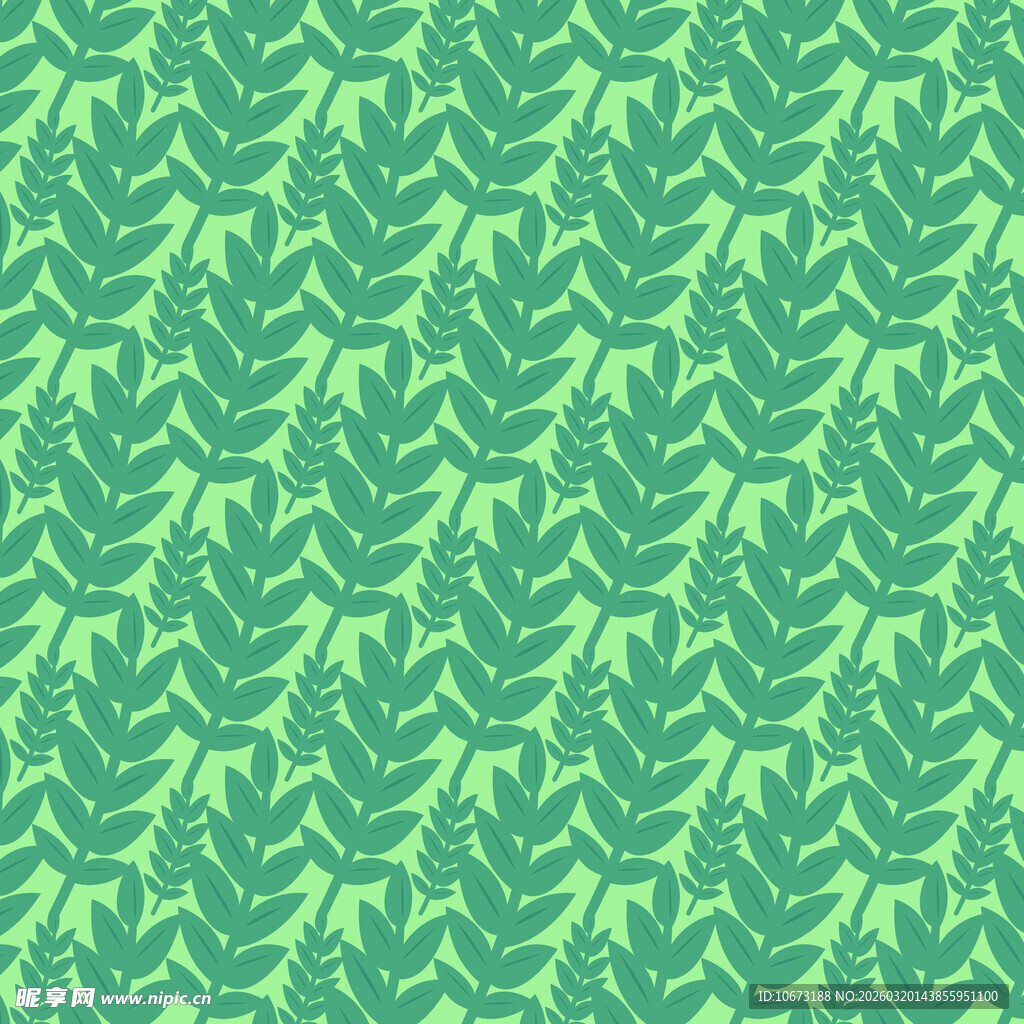 叶子图案背景