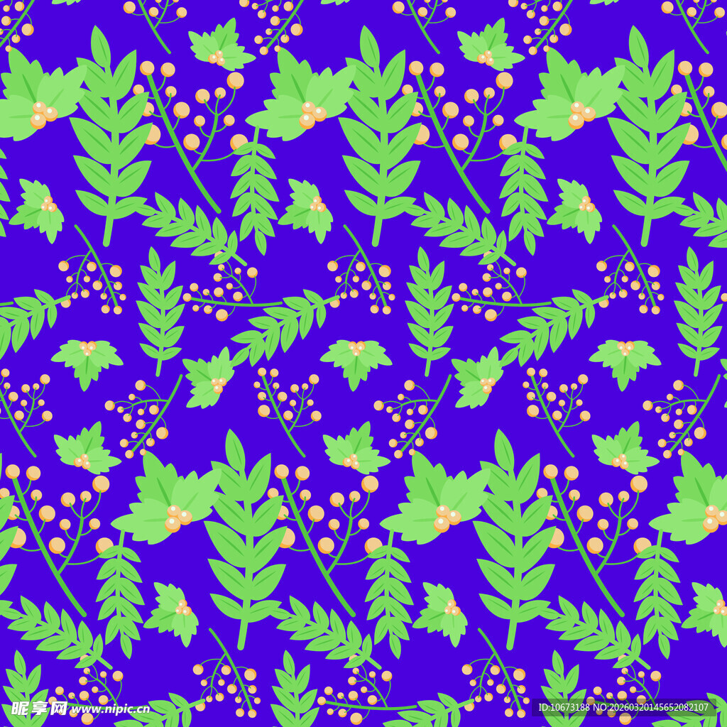 果实植物图案背景